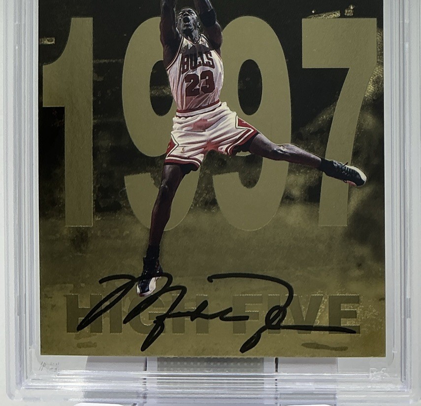Michael Jordan PSA 6 - 1998 Upper Deck Gatorade Gold #12