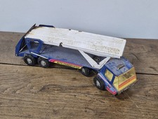 Jouet Ancien Camion Porte Auto Voiture Gozan