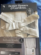 Better Homes And Gardens Balloon Shade Ivory Stripes Light Filtering