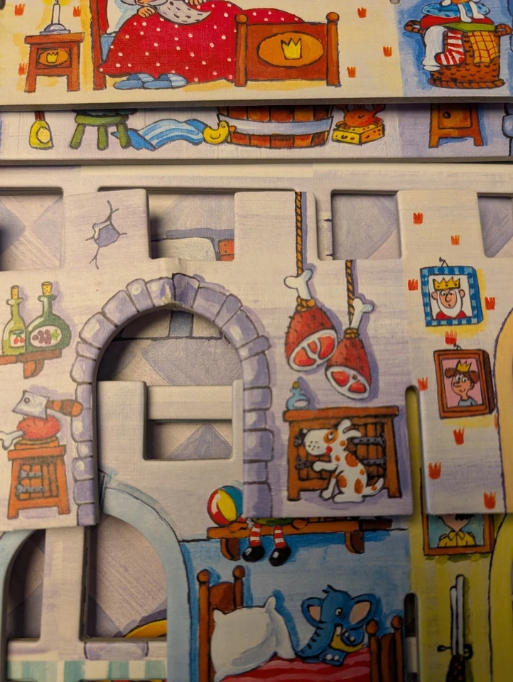 HABA: 4219 Schloss Schlotterstein komplett mit Anleitung - Bild 2 von 4