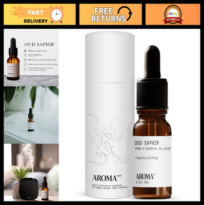 Luxury Oud Saphir Essential Oil Blend for Ultrasonic Diffusers & Nebulizers - 10