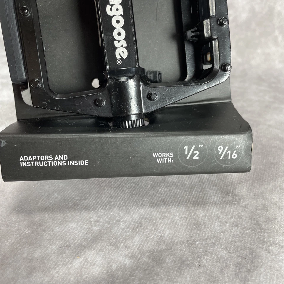 Pedales de Bicicleta para Bicicletas de Montaña para Adultos, con Adaptadores de 1/2" y 9/16", Peso Ligero... Foto 3 de 4