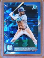 Randy Arozarena 2022 Bowman Chrome Sapphire Edition #82 Tampa Bay Rays