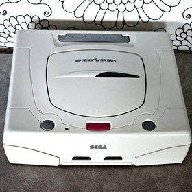 Sega Saturn HST‑0014 Console Japan Used Tested Working Clean Condition