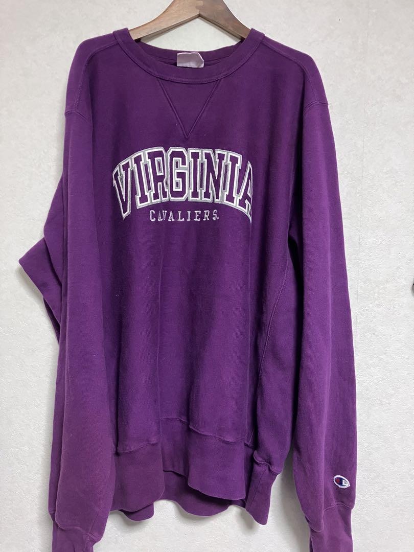 CHAMPION Virginia Cavaliers スウェット リバースウィーブ Champion Reverse Weave Virginia Cavaliers Sweatshirt Purple