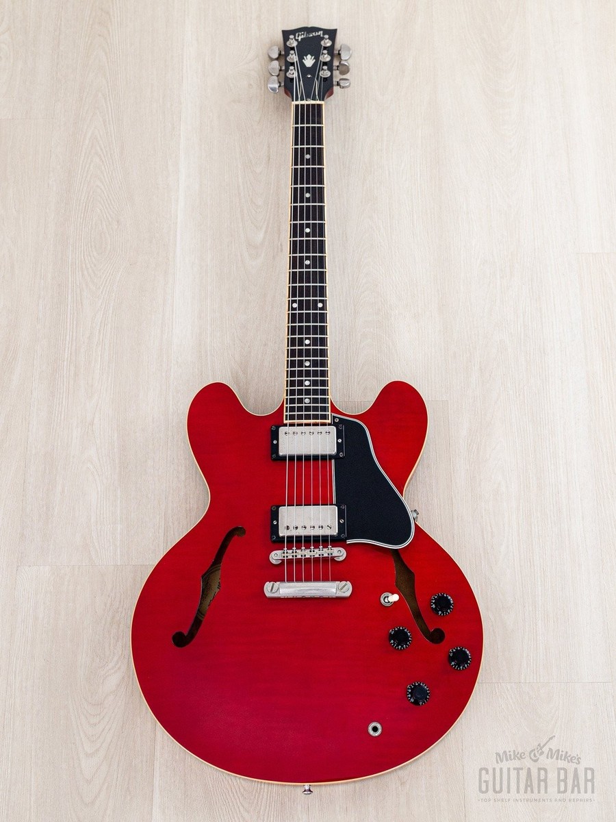 Gibson ES-335（チェリー）2001年製 Nashville 2001 Gibson ES-335 Dot Semi-Hollow Guitar w/ 57 Classic PAFs