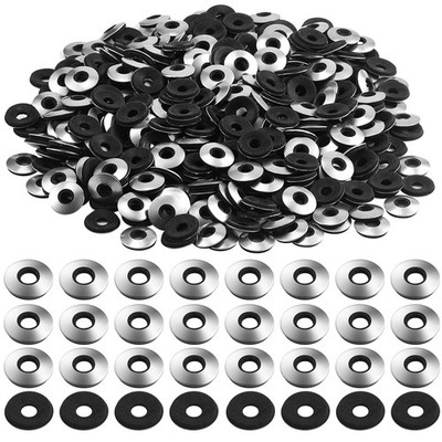 Mifoci 200 Pcs 5/16'' x 3/4'' 304 Stainless Steel Rubber Washers Bonded Sealin...