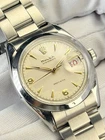 Rolex Oysterdate Men's Watch 6494 Vintage Manual Wind 34mm Factory Dial Working