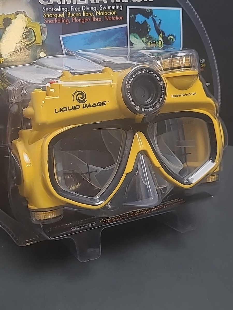 LIQUID IMAGE 水中デジタルカメラ マスク Underwater Digital Camera Mask by Liquid Image New In Box Sealed
