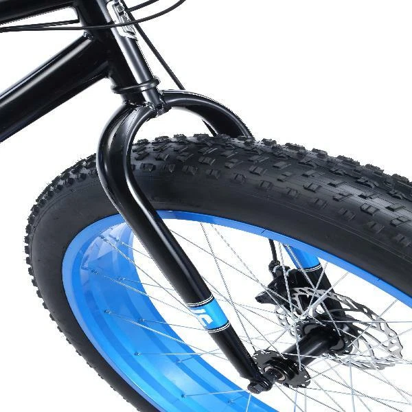 Bicicleta todoterreno de montaña FAT TIRE BIKE para hombre 26 Mongoose Dolomite 7 velocidades azul Foto 3 de 4