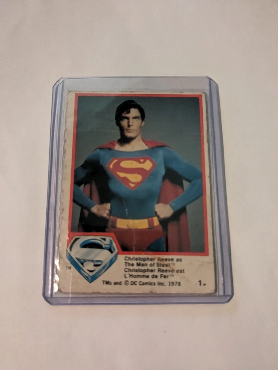 Superman The Movie Trading Cards for sale | eBay