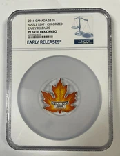 2016 Canada $20 Maple Leaf Colorized NGC PF69 Ultra Cameo Early Release SEE DESC