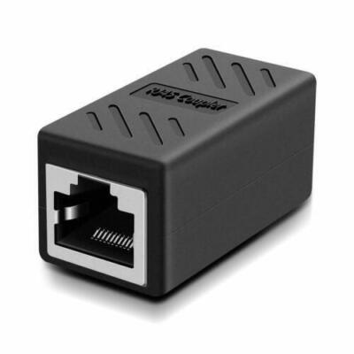 1~10 Pack RJ45 Inline Coupler Cat7 Cat6 Cat5e Ethernet LAN Network Cable Adapter