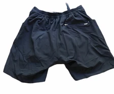 ENDURA S Trekkit Touring BIKE Cycling Stretch PADDED SHORTS Black Womens Pockets