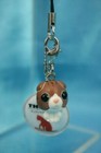 The Cat Artlist Collection Mini Charm Zipper Pull Figure Strap Scottish Fold
