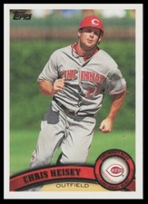 2011 Topps #336 Chris Heisey Cincinnati Reds