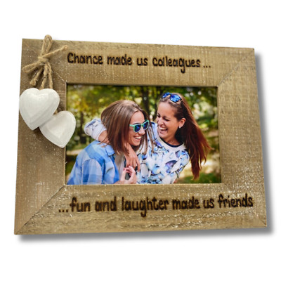 Kollegen / Geschenk hinterlassen | Personalisierter Bilderrahmen | Spaß- und Lachzitat