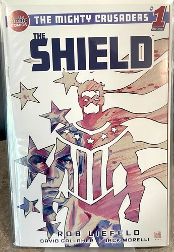 The Mighty Crusaders: The Shield #1 (Archie Comics, 2021) Variant Cover D