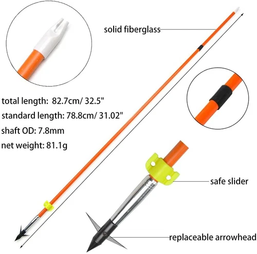 Fishing Spincast Reel Compound Bow Recurve Bowfishing Arrows Archery Bow Hunting - Picture 4 of 25