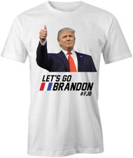 LETS GO BRANDON TShirt Tee Short-Sleeved Cotton CLOTHING HUMOR S1WCA1047