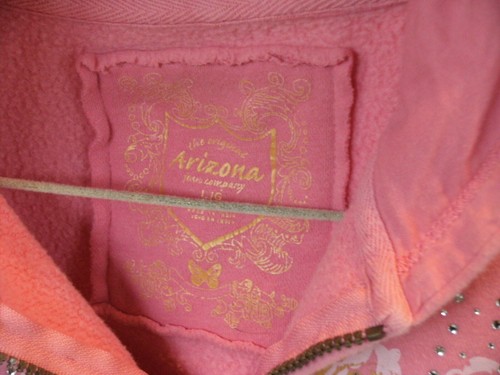 SUDADERA PARA NIÑAS ARIZONA TAMAÑO ROSA GRANDE CON LENTEJUELAS MARIPOSA - Imagen 4 de 8