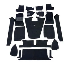 MG MGB Carpet Kit 1968-80 Black Grey Tan Cutpile and Loop