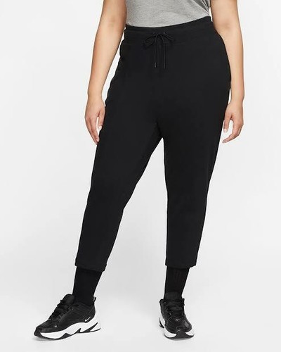 FRENCH TERRY TROUSER BLACK(PLUS SIZE 