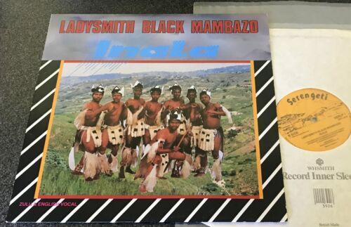 LADYSMITH BLACK MAMBAZO-INALA-1985 UK VINYL LP-ZULU (NM/M-)