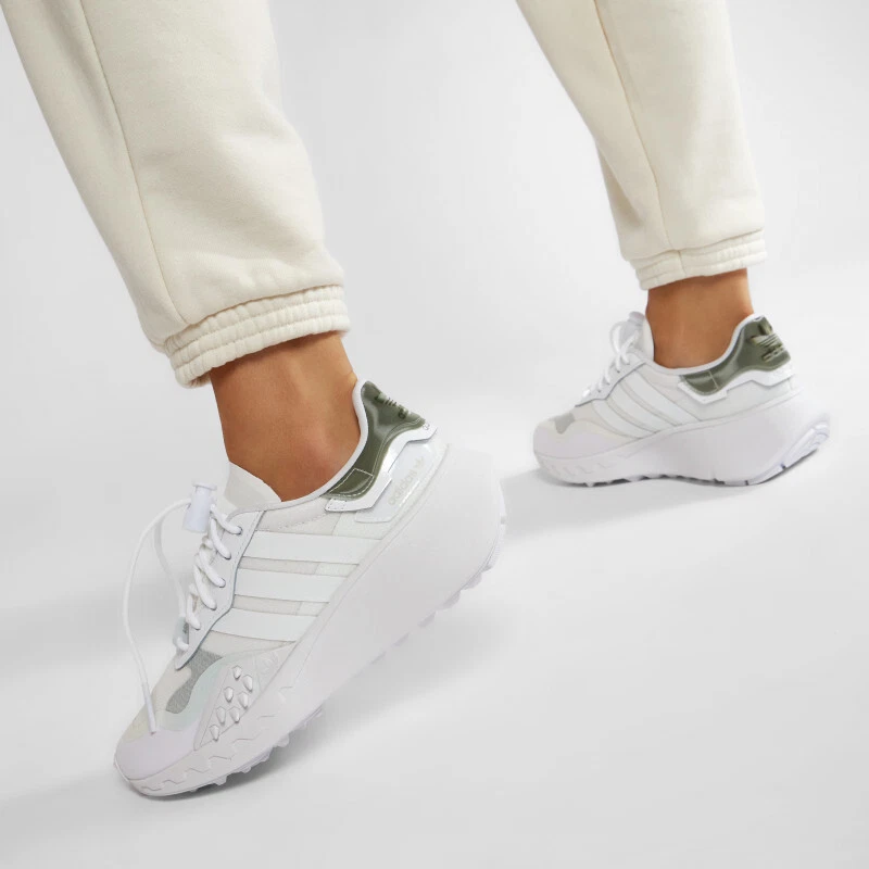 ADIDAS Originals Choigo Womens Platform Sneakers White BNWB