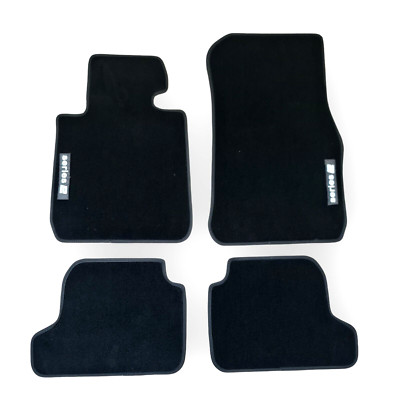 Car Floor Mats For BMW 2 F22 Coupe Waterproof Black Velour Carpet Auto Liners