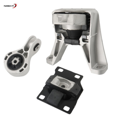 For 2008 2009 2010 2011 Ford Focus 2.0L Engine Motor & Trans Mount Set 3pcs