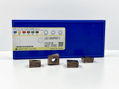 SUMITOMO LNEX130604PNER-G New Carbide Inserts Grade ACP300 4pcs