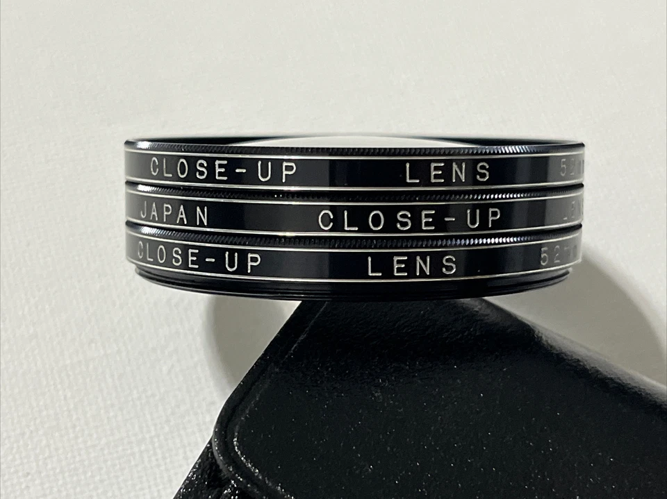 Vivitar 52mm Close-Up Filter Lens set No. +1, +2, +3 With Case And Original Box - Image 2 of 4