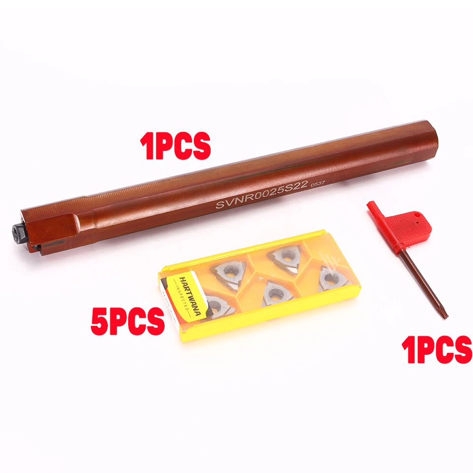 LathInternal Threading Insert 29° 5ACME Threading Boring Bar SVNR0025S22 - Image 2 of 4