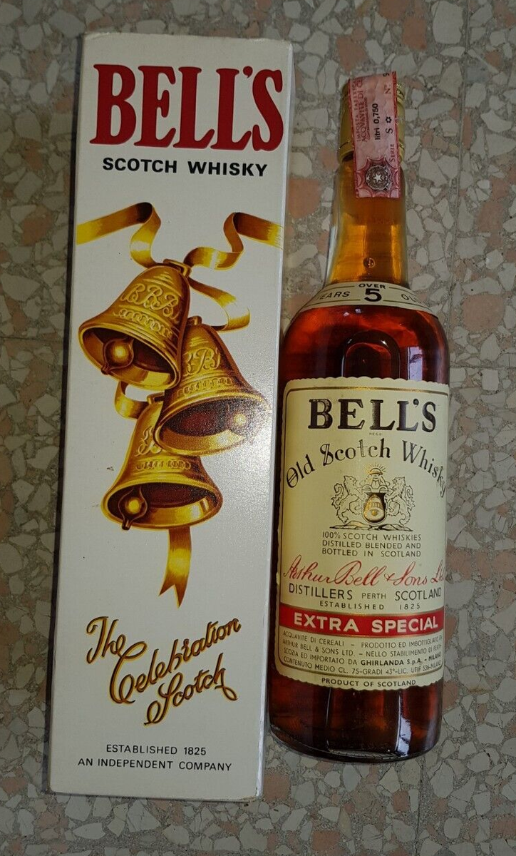 ウイスキー BELL'S Old Scotch Whisky EXTRA SPECIAL ベル エクストラスペシャル 1980年代流通 ウイスキー特級 : くり