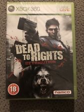 Dead To Rights Retribution Xbox 360 For Sale Online Ebay