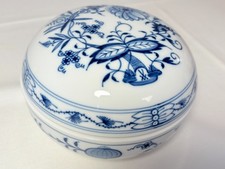 Meissen Zwiebelmuster Deckeldose Rund Schale Bonboniere Dekor 1.Wahl Antik TOP