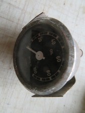 CLASSIC  MOTOMETER OIL  50MM GAUGE  0-100