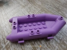 Lego 30086c01 Medium Lavender Raft Small Boat 12x6x2 Appeared In 41038