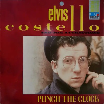 Elvis Costello & The Attractions Punch The Clock F-Beat Vinyl LP