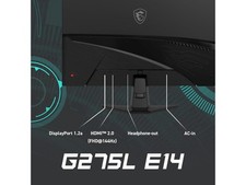 MSI E14 27" FHD Gaming Monitor 1920x1080 144Hz 1ms FreeSync IPS HDR Ready 9
