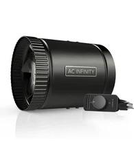 RAXIAL S6, Booster Fan Duct 6” with Speed Controller for Basements and Bathrooms