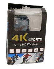 4K Sports Ultra HD DV 30M Water Resistance 2.0" LCD Screen Wi-Fi Action Camera