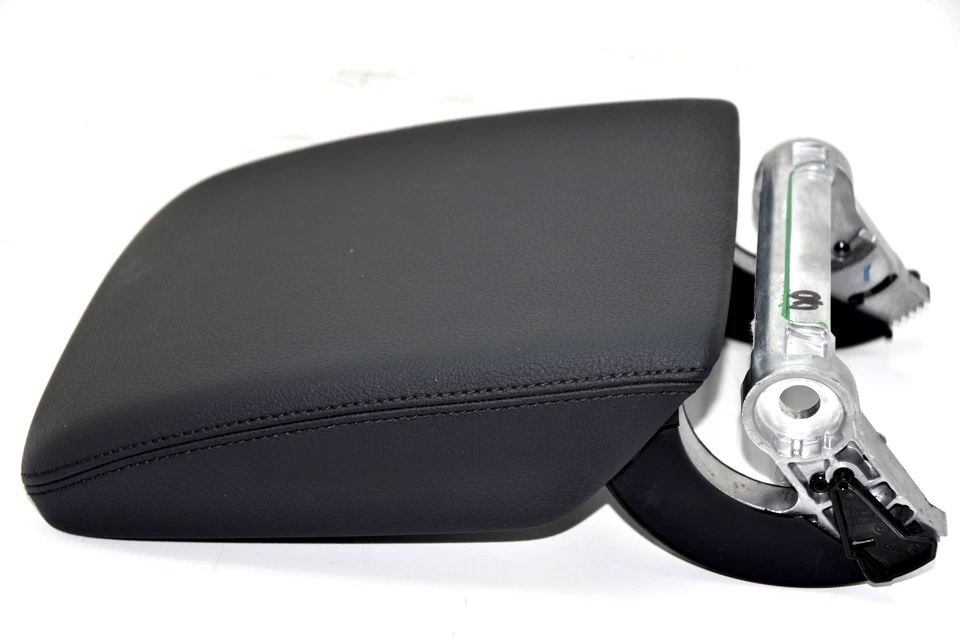 💎 Audi Q5 2018-2024 reposabrazos negro tapa consola central deslizante OEM Foto 3 de 4