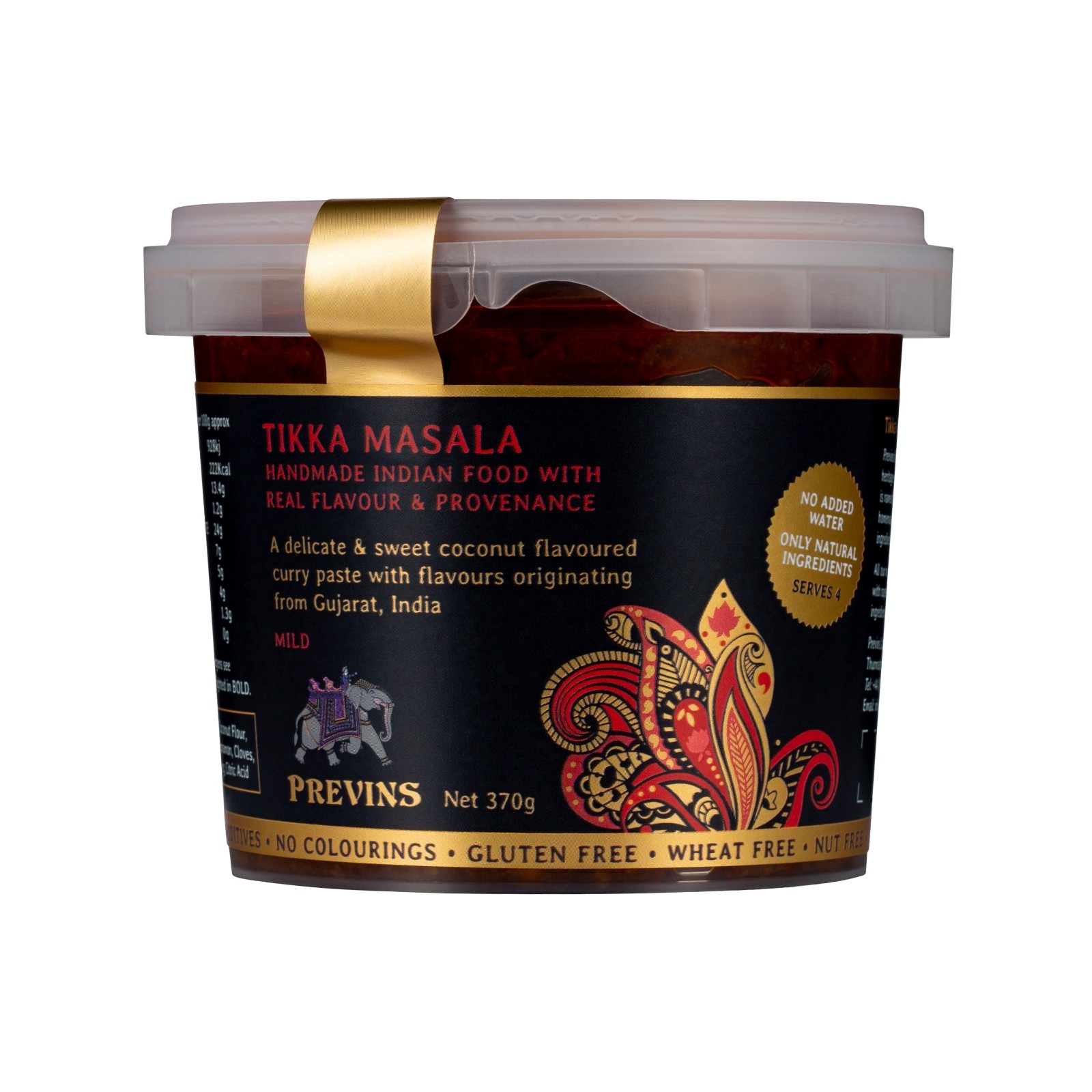 Previns Tikka Masala Paste Tubs 370g - Pack of 3