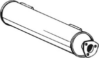 Bosal MittelschalldäMpfer 233-525 FüR Transporter Vw T3 Bus