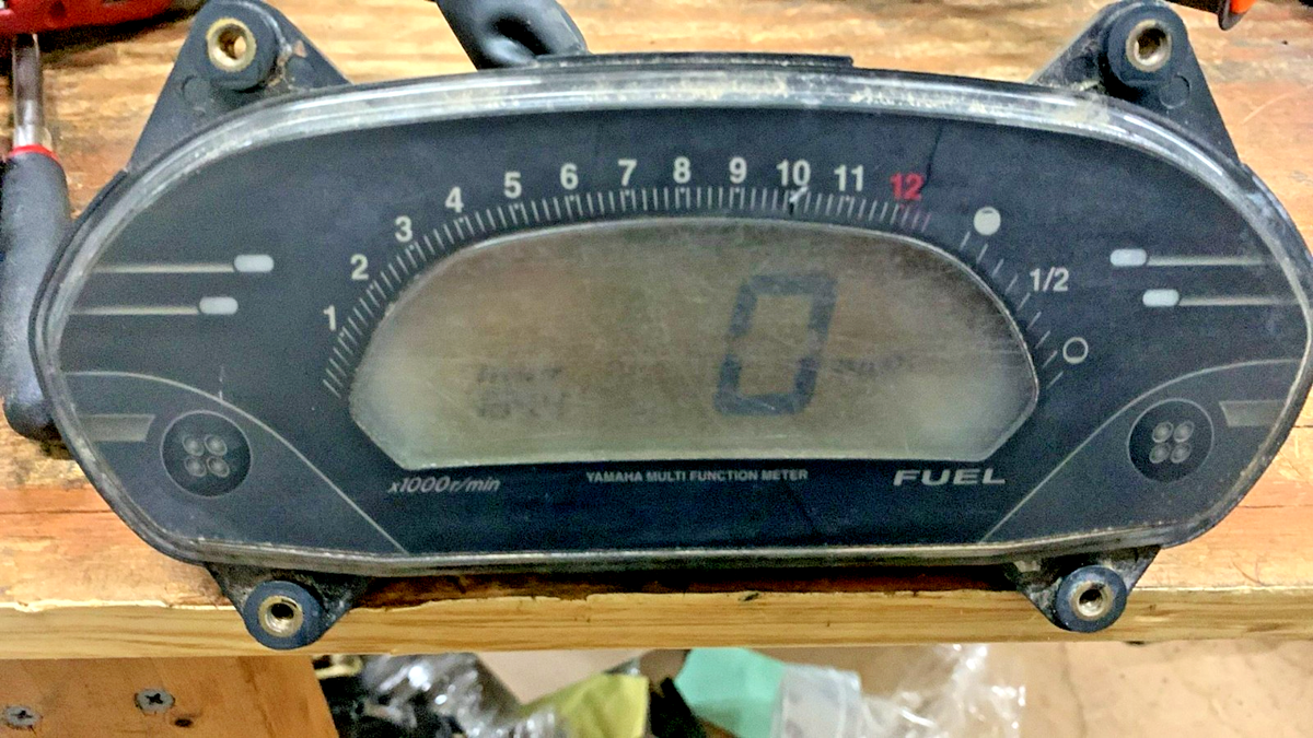 Yamaha 02 03 FX140 FX 140 LCD display multifunction meter gauge
