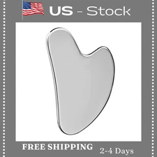 Stainless Steel Gua Sha Facial Tools Guasha for Face Metal Gua Sha Tighten Skin