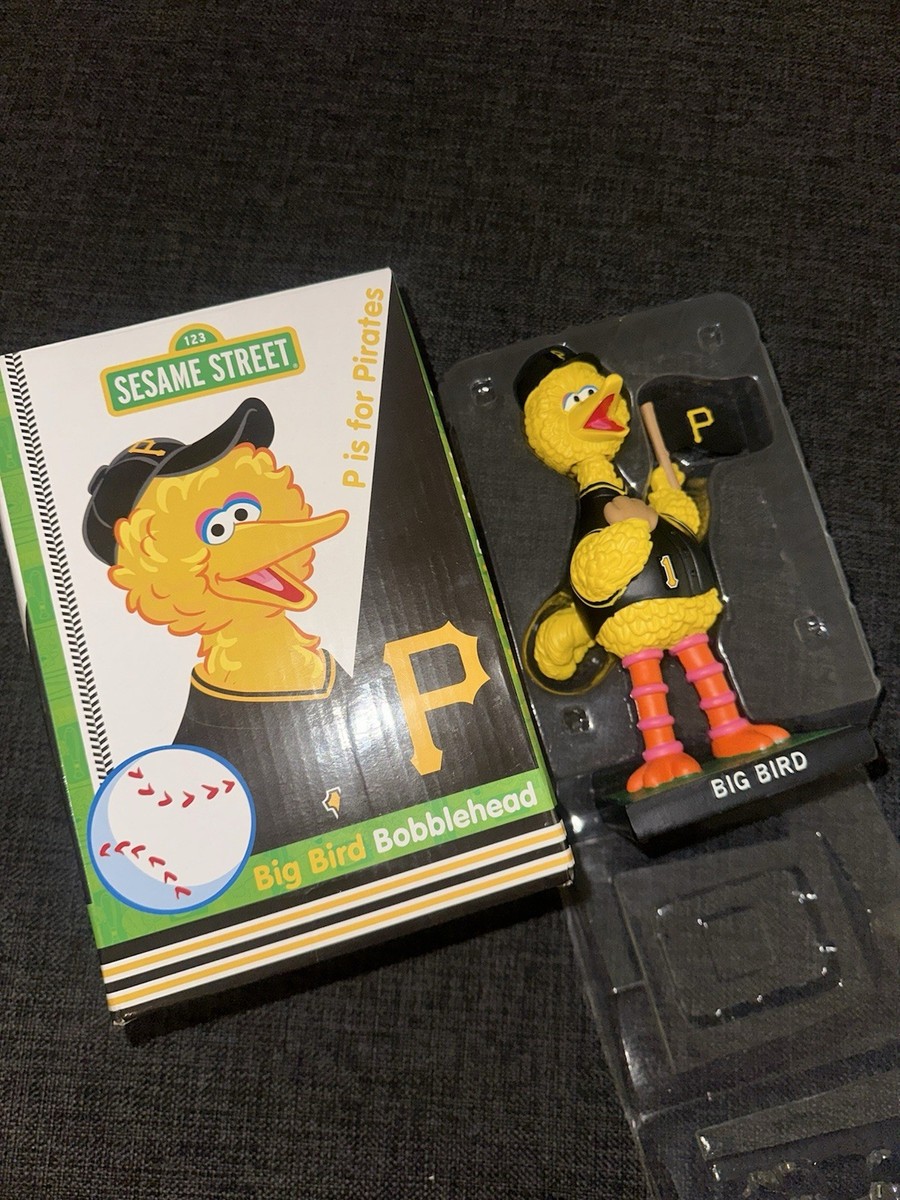 Pittsburgh Pirates Big Bird Bobblehead Sesame Street SGA 8/18/24