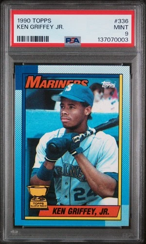 1990 Topps 336 Ken Griffey Jr. PSA 9 NEW CERT